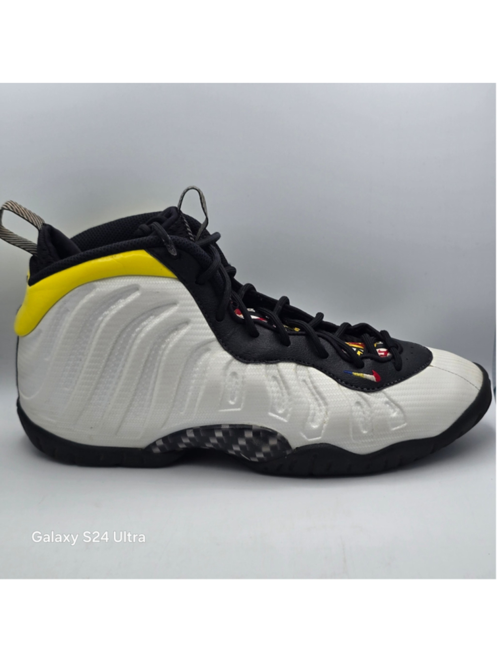 2021 Nike Little Posite One Motorsport Air Foamposite Youth SZ 7Y (DJ5797-100)